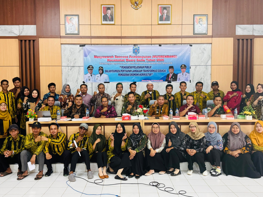 MUSYAWARAH RENCANA PEMBANGUNAN (MUSRENBANG) KECAMATAN MUARA SAMU