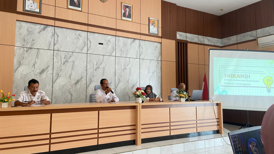 SOSIALISASI DAN BIMTEK PENERAPAN APLIKASI SRIKANDI